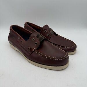BRAND NEW Sebago Wharf Mens Brown Loafers Slip On Mismatch Sizes R 8.5 M / L 9 M
